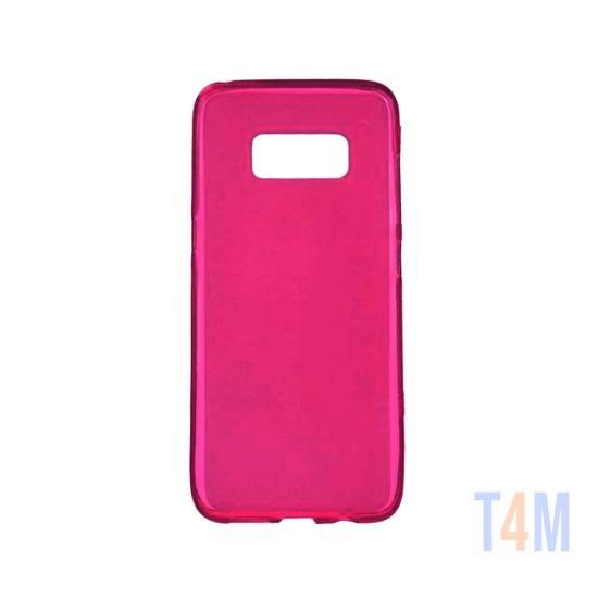 Funda de Silicona Suave para Samsung Galaxy S8 Plus Rosa